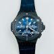 Replica Hublot Geneve Big Bang SS Blue Chronograph Face Blue Rubber Strap (4)_th.jpg